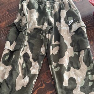 Nike Camouflage Kids Sweatpants